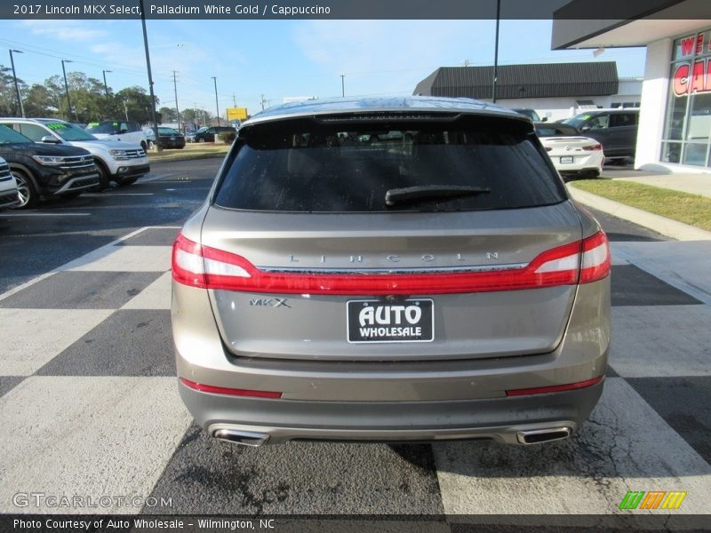 Palladium White Gold / Cappuccino 2017 Lincoln MKX Select