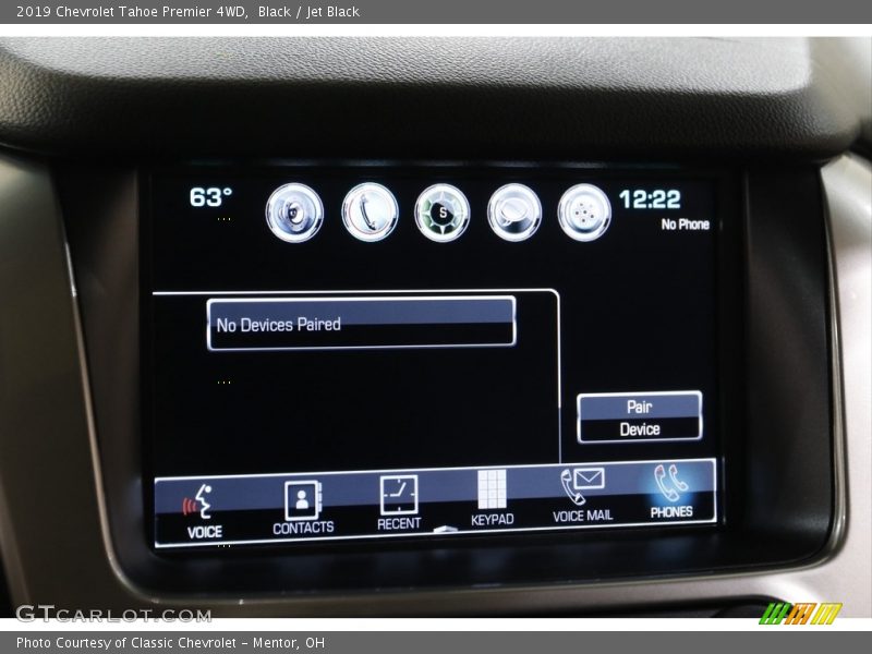 Black / Jet Black 2019 Chevrolet Tahoe Premier 4WD