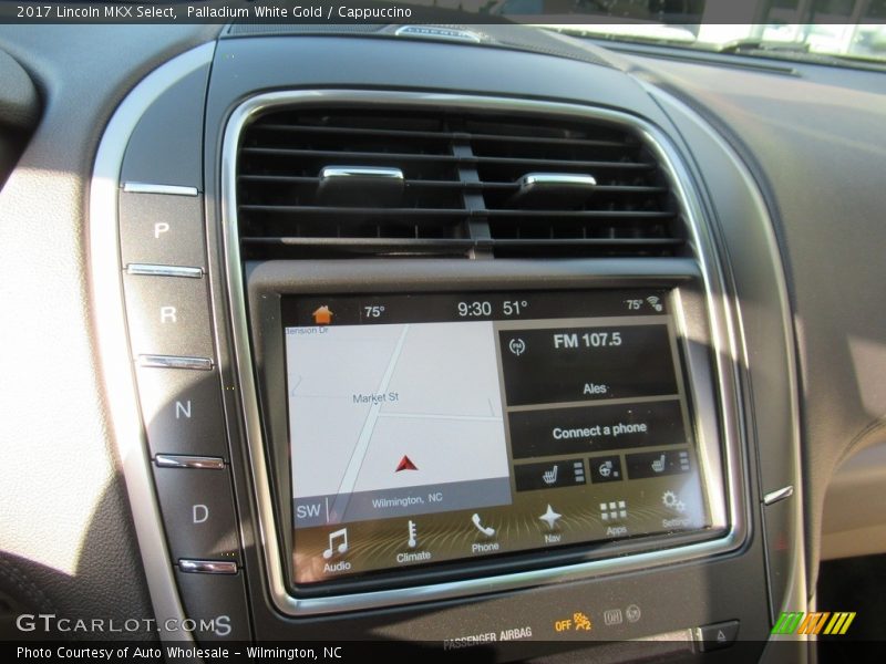 Palladium White Gold / Cappuccino 2017 Lincoln MKX Select