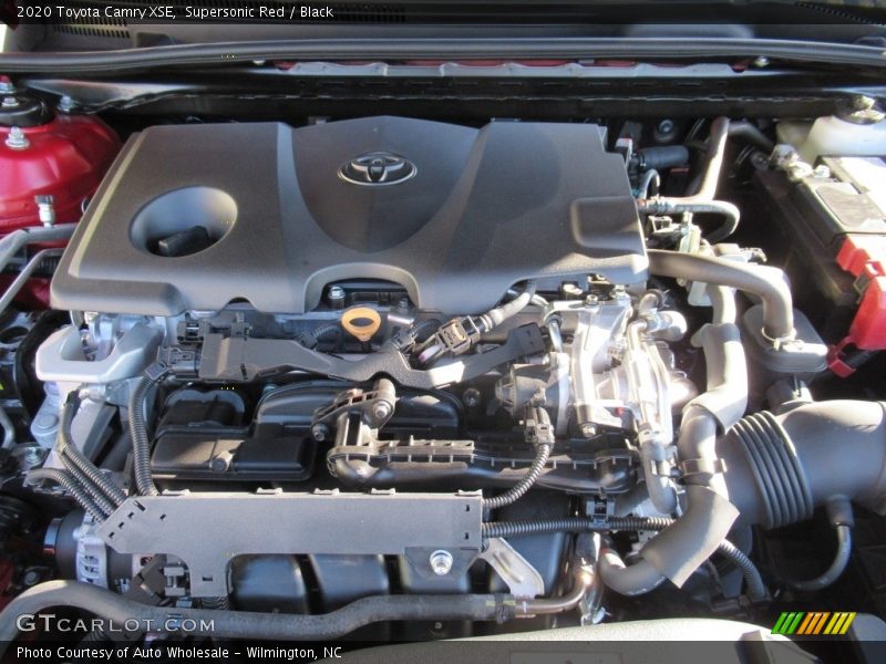 Supersonic Red / Black 2020 Toyota Camry XSE