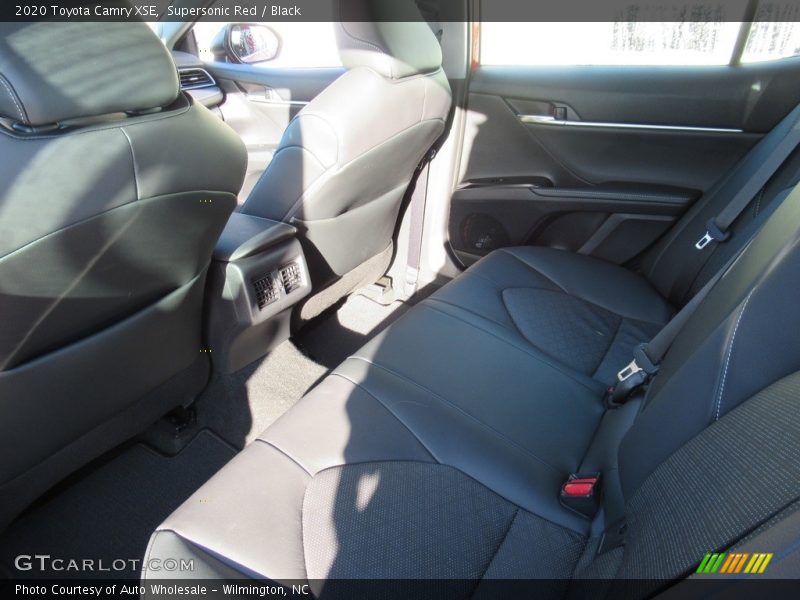 Supersonic Red / Black 2020 Toyota Camry XSE