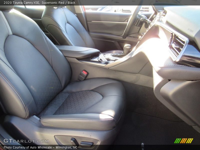 Supersonic Red / Black 2020 Toyota Camry XSE