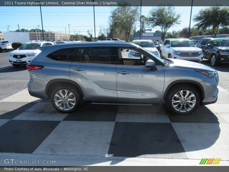 Celestial Silver Metallic / Graphite 2021 Toyota Highlander Limited