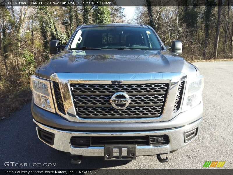 Gun Metallic / Black 2018 Nissan TITAN XD SV Crew Cab 4x4