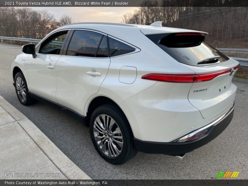  2021 Venza Hybrid XLE AWD Blizzard White Pearl