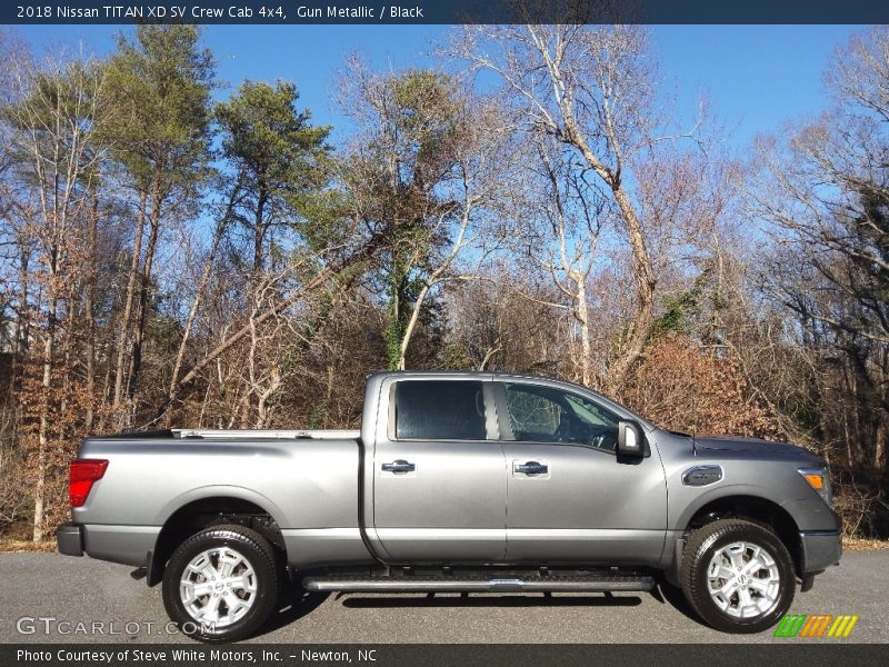Gun Metallic / Black 2018 Nissan TITAN XD SV Crew Cab 4x4