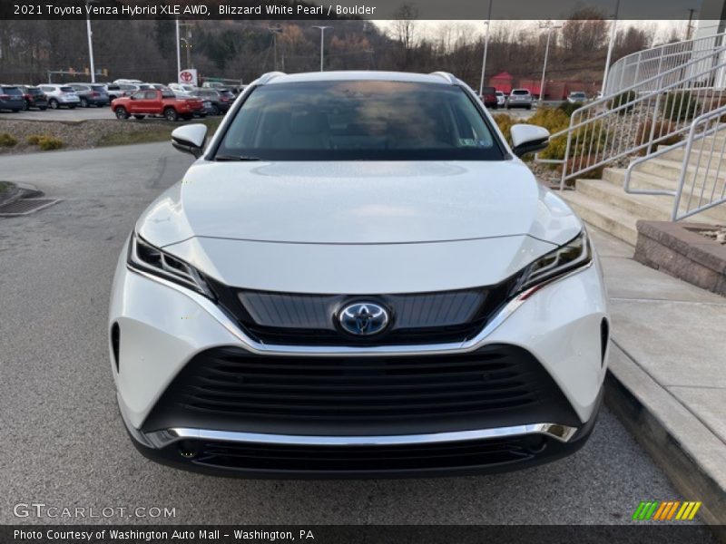  2021 Venza Hybrid XLE AWD Blizzard White Pearl