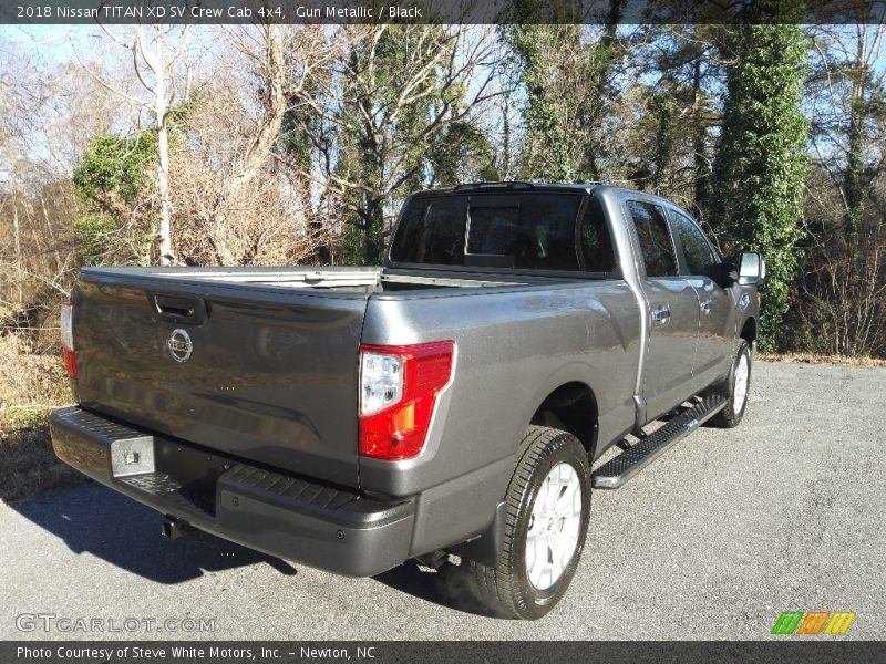 Gun Metallic / Black 2018 Nissan TITAN XD SV Crew Cab 4x4