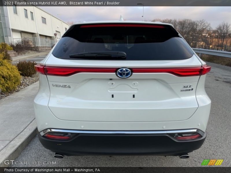  2021 Venza Hybrid XLE AWD Blizzard White Pearl