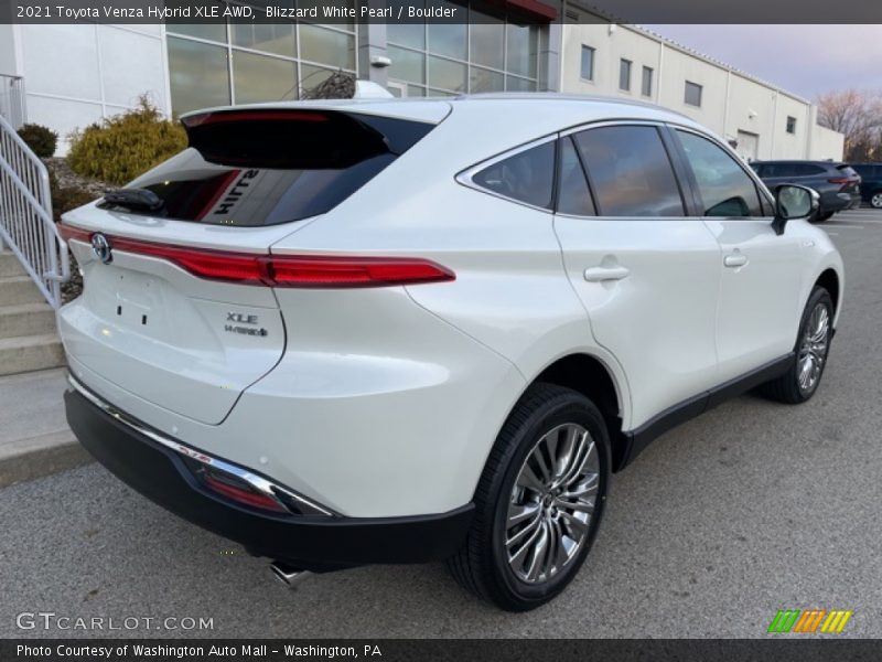  2021 Venza Hybrid XLE AWD Blizzard White Pearl