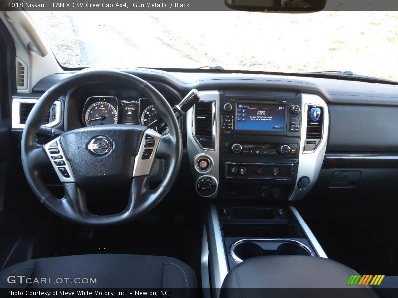 Gun Metallic / Black 2018 Nissan TITAN XD SV Crew Cab 4x4