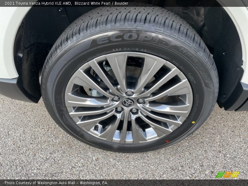  2021 Venza Hybrid XLE AWD Wheel