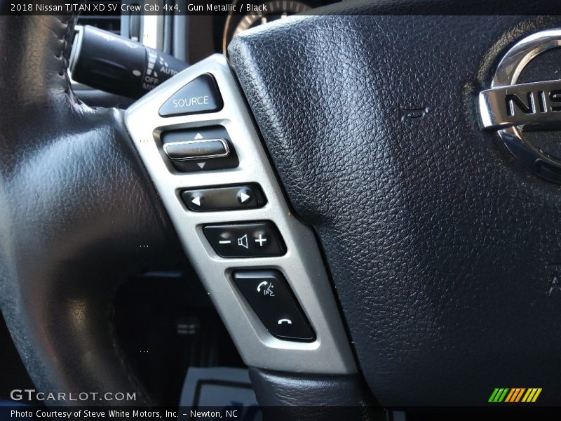 Gun Metallic / Black 2018 Nissan TITAN XD SV Crew Cab 4x4