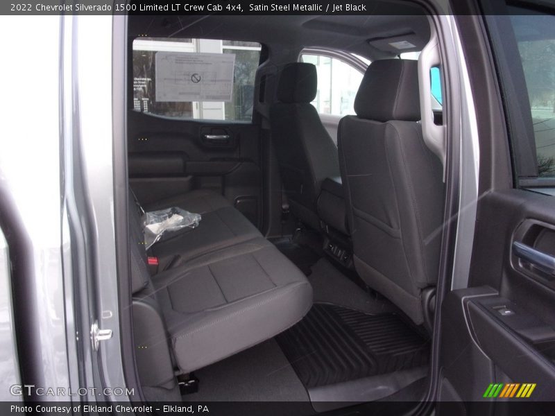 Satin Steel Metallic / Jet Black 2022 Chevrolet Silverado 1500 Limited LT Crew Cab 4x4