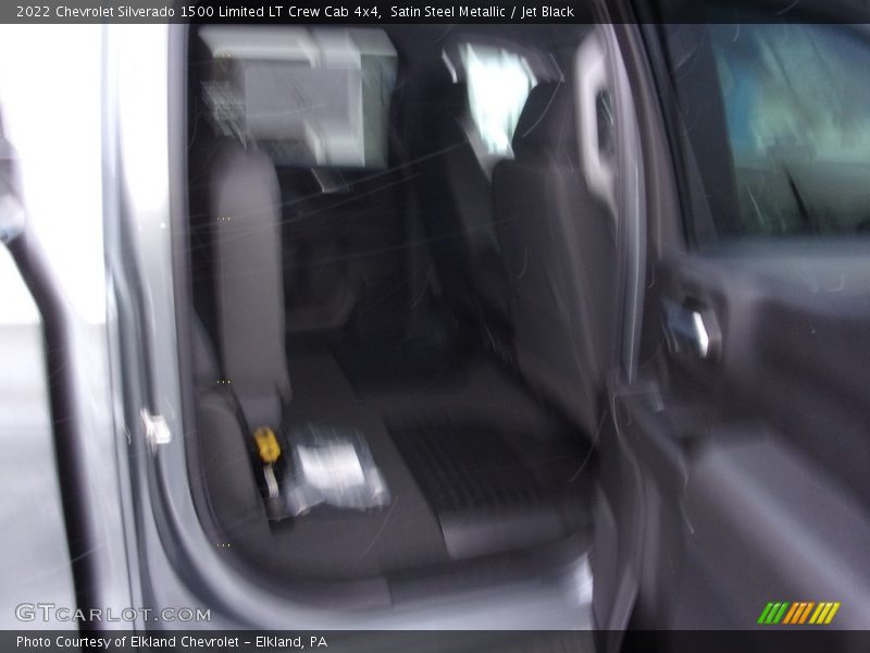 Satin Steel Metallic / Jet Black 2022 Chevrolet Silverado 1500 Limited LT Crew Cab 4x4