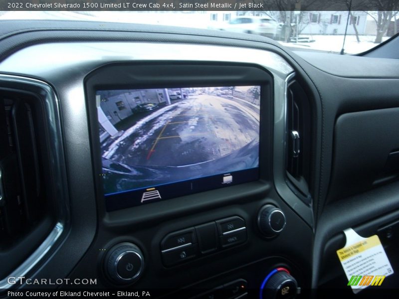Satin Steel Metallic / Jet Black 2022 Chevrolet Silverado 1500 Limited LT Crew Cab 4x4