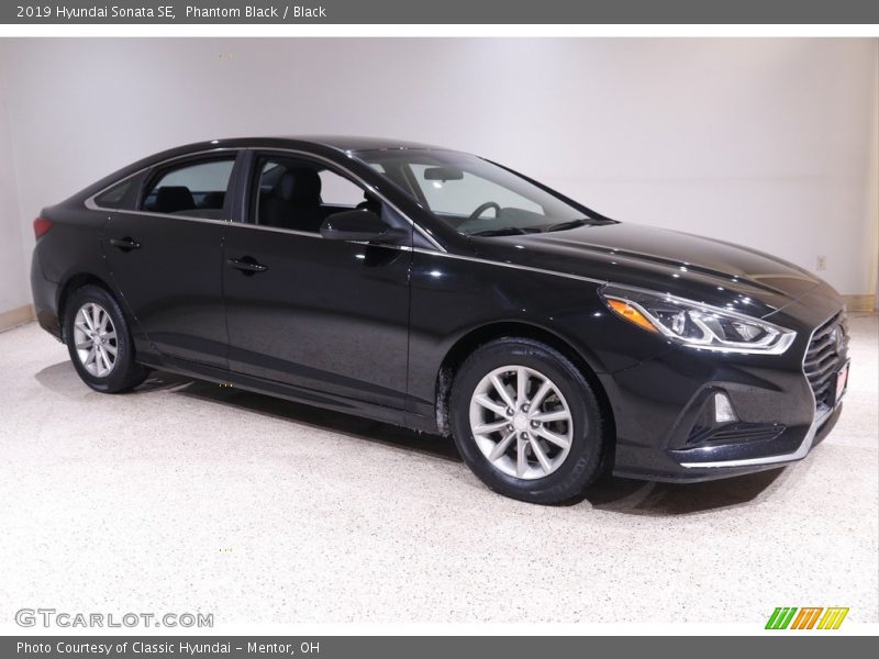 Phantom Black / Black 2019 Hyundai Sonata SE