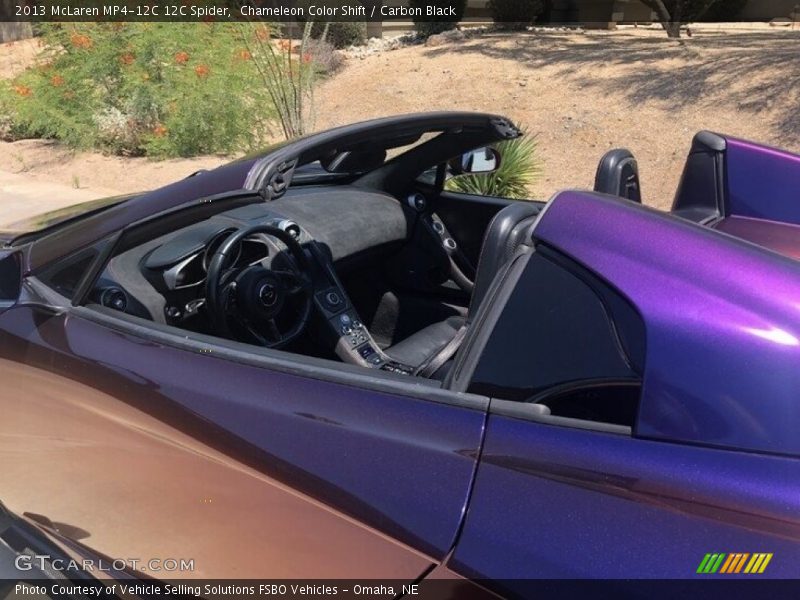 Chameleon Color Shift / Carbon Black 2013 McLaren MP4-12C 12C Spider