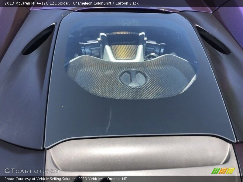 Chameleon Color Shift / Carbon Black 2013 McLaren MP4-12C 12C Spider