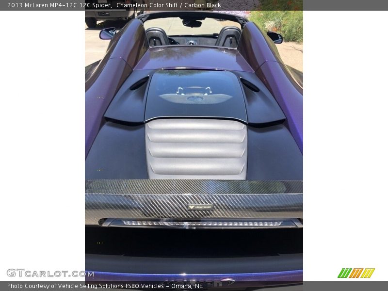 Chameleon Color Shift / Carbon Black 2013 McLaren MP4-12C 12C Spider