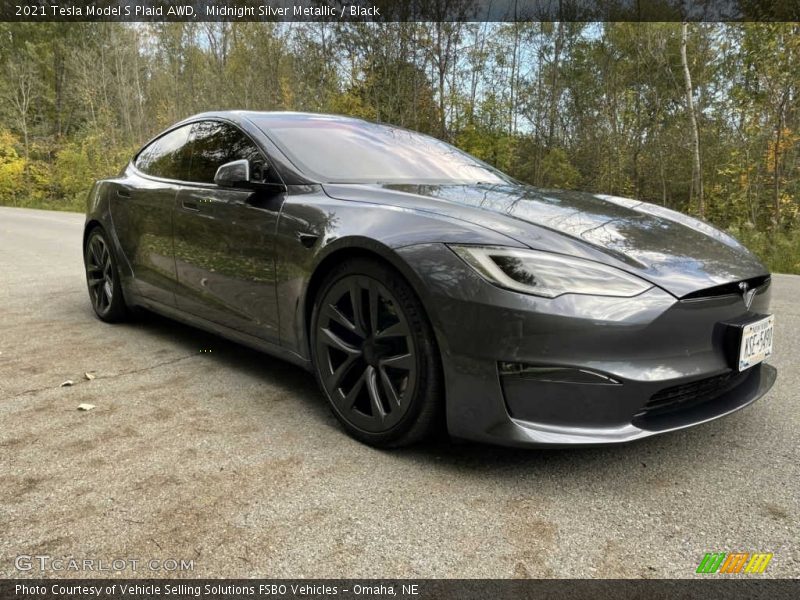  2021 Model S Plaid AWD Midnight Silver Metallic