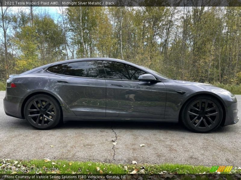  2021 Model S Plaid AWD Midnight Silver Metallic