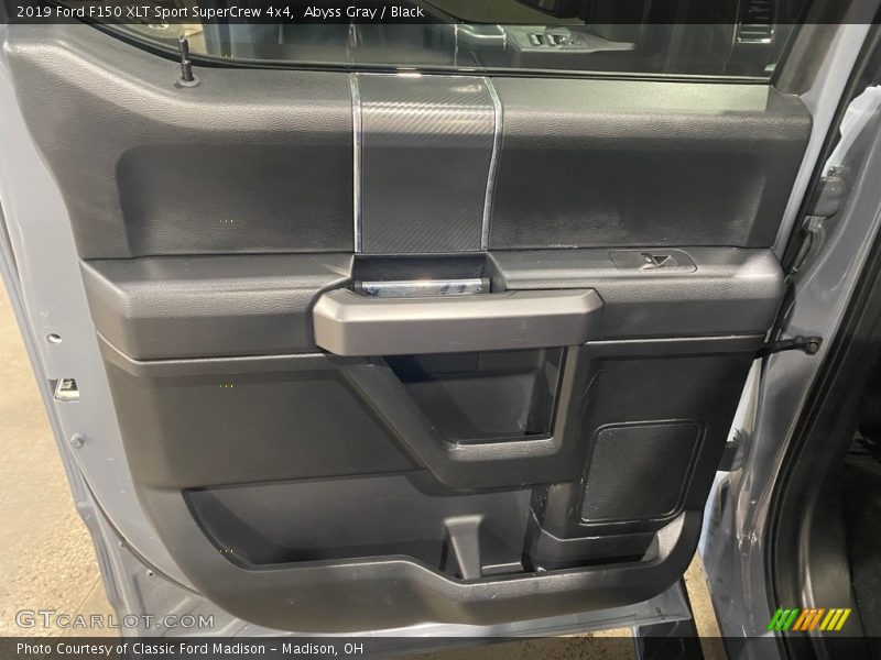 Abyss Gray / Black 2019 Ford F150 XLT Sport SuperCrew 4x4