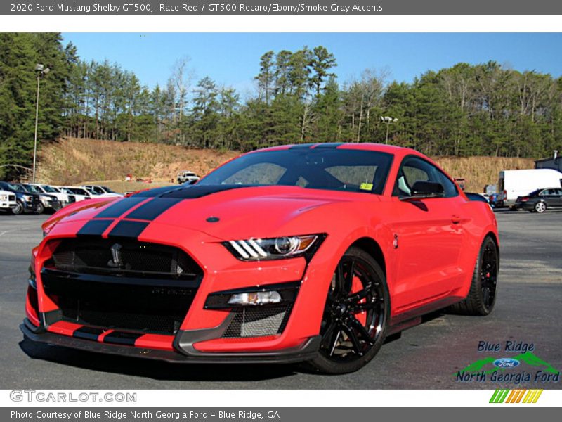 Front 3/4 View of 2020 Mustang Shelby GT500