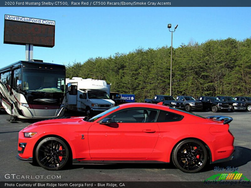  2020 Mustang Shelby GT500 Race Red
