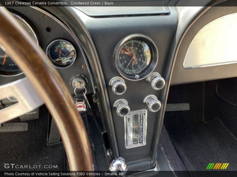 Goodwood Green / Black 1967 Chevrolet Corvette Convertible