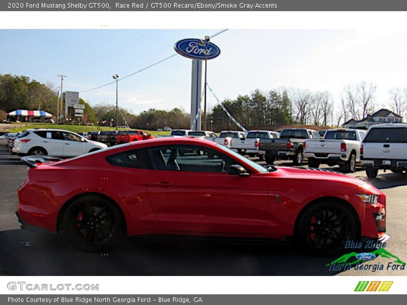 Race Red / GT500 Recaro/Ebony/Smoke Gray Accents 2020 Ford Mustang Shelby GT500