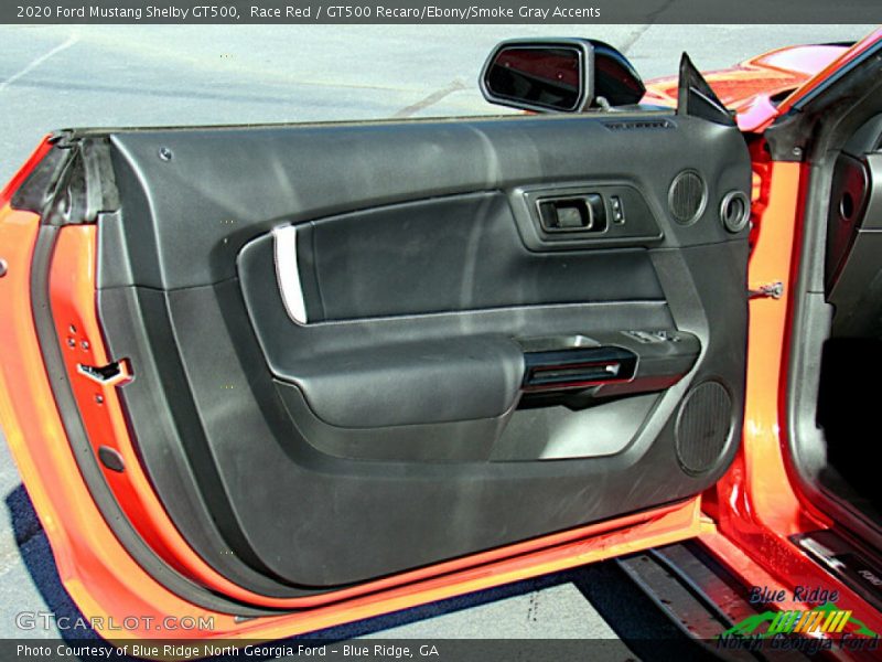 Door Panel of 2020 Mustang Shelby GT500