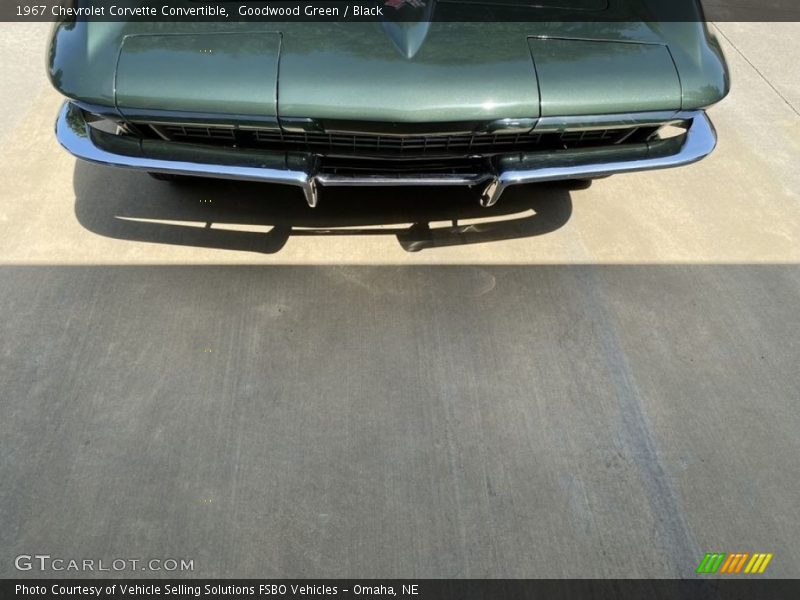 Goodwood Green / Black 1967 Chevrolet Corvette Convertible