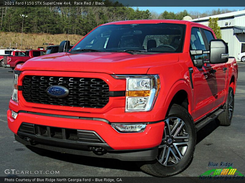 Race Red / Black 2021 Ford F150 STX SuperCrew 4x4