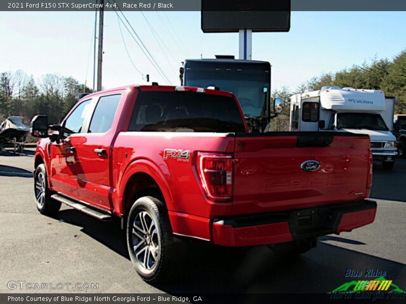 Race Red / Black 2021 Ford F150 STX SuperCrew 4x4