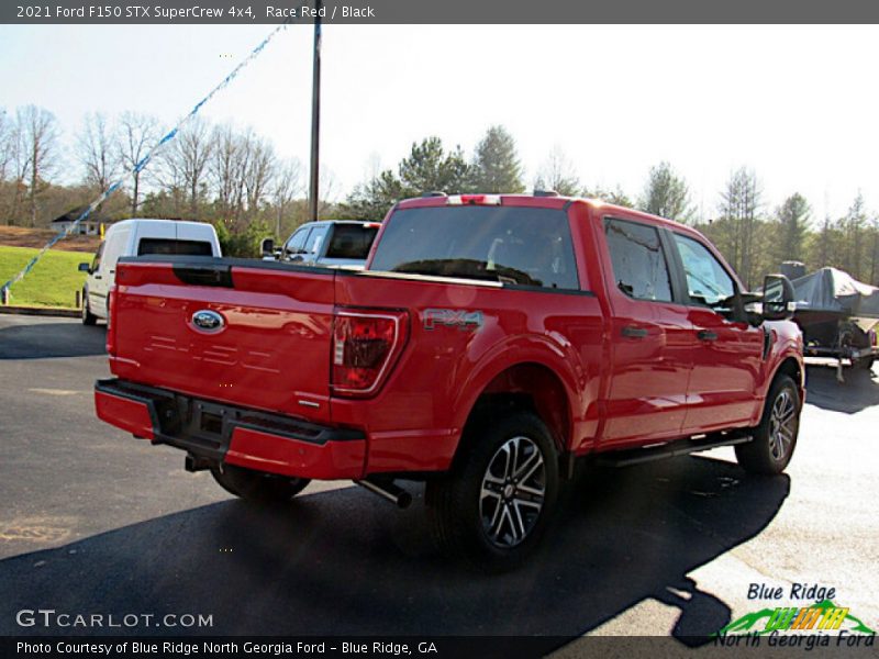 Race Red / Black 2021 Ford F150 STX SuperCrew 4x4