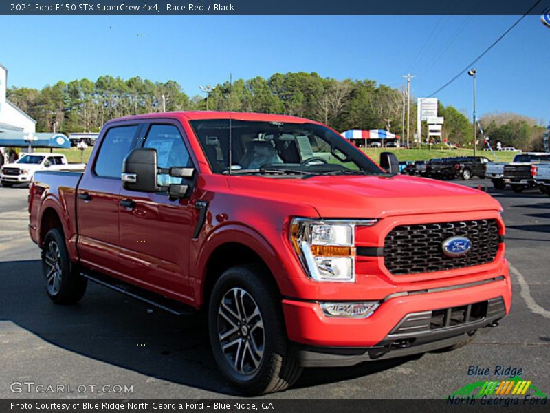 Race Red / Black 2021 Ford F150 STX SuperCrew 4x4