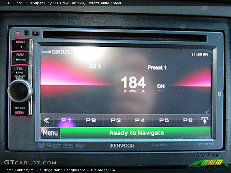 Oxford White / Steel 2012 Ford F250 Super Duty XLT Crew Cab 4x4