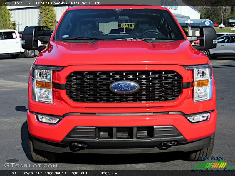 Race Red / Black 2021 Ford F150 STX SuperCrew 4x4