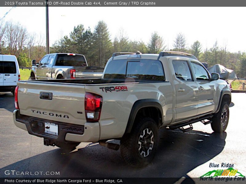 Cement Gray / TRD Graphite 2019 Toyota Tacoma TRD Off-Road Double Cab 4x4