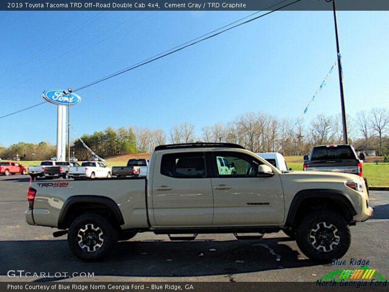 Cement Gray / TRD Graphite 2019 Toyota Tacoma TRD Off-Road Double Cab 4x4