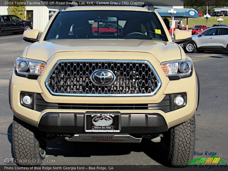 Cement Gray / TRD Graphite 2019 Toyota Tacoma TRD Off-Road Double Cab 4x4