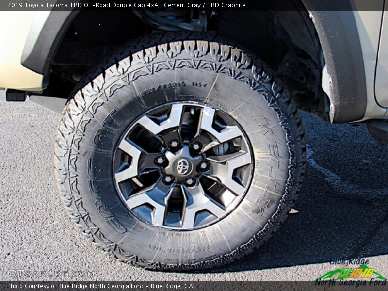 Cement Gray / TRD Graphite 2019 Toyota Tacoma TRD Off-Road Double Cab 4x4