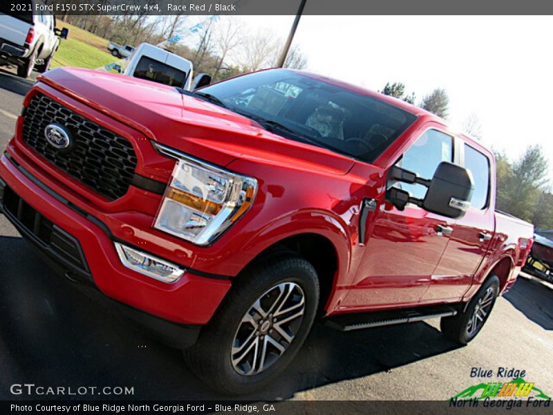 Race Red / Black 2021 Ford F150 STX SuperCrew 4x4