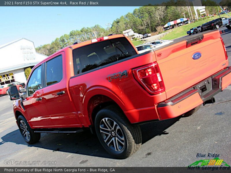 Race Red / Black 2021 Ford F150 STX SuperCrew 4x4