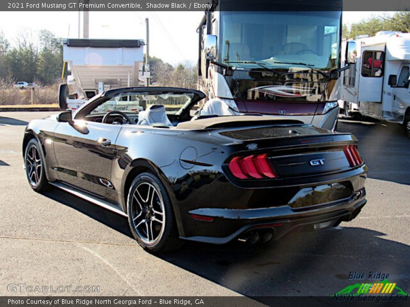 Shadow Black / Ebony 2021 Ford Mustang GT Premium Convertible