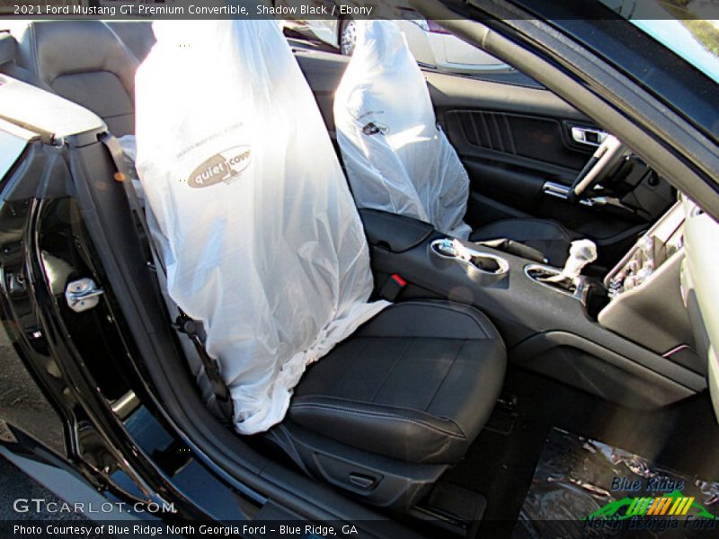 Shadow Black / Ebony 2021 Ford Mustang GT Premium Convertible
