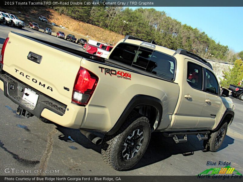 Cement Gray / TRD Graphite 2019 Toyota Tacoma TRD Off-Road Double Cab 4x4