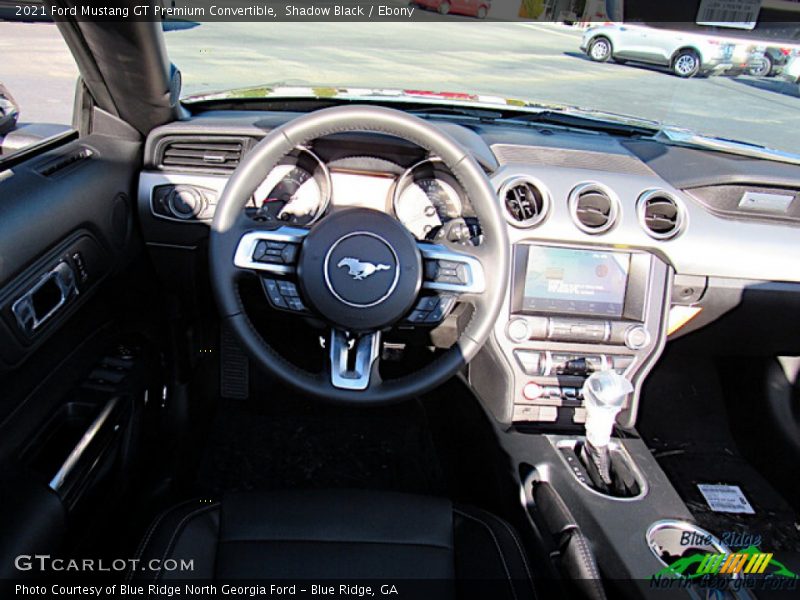 Shadow Black / Ebony 2021 Ford Mustang GT Premium Convertible