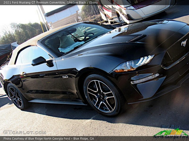 Shadow Black / Ebony 2021 Ford Mustang GT Premium Convertible